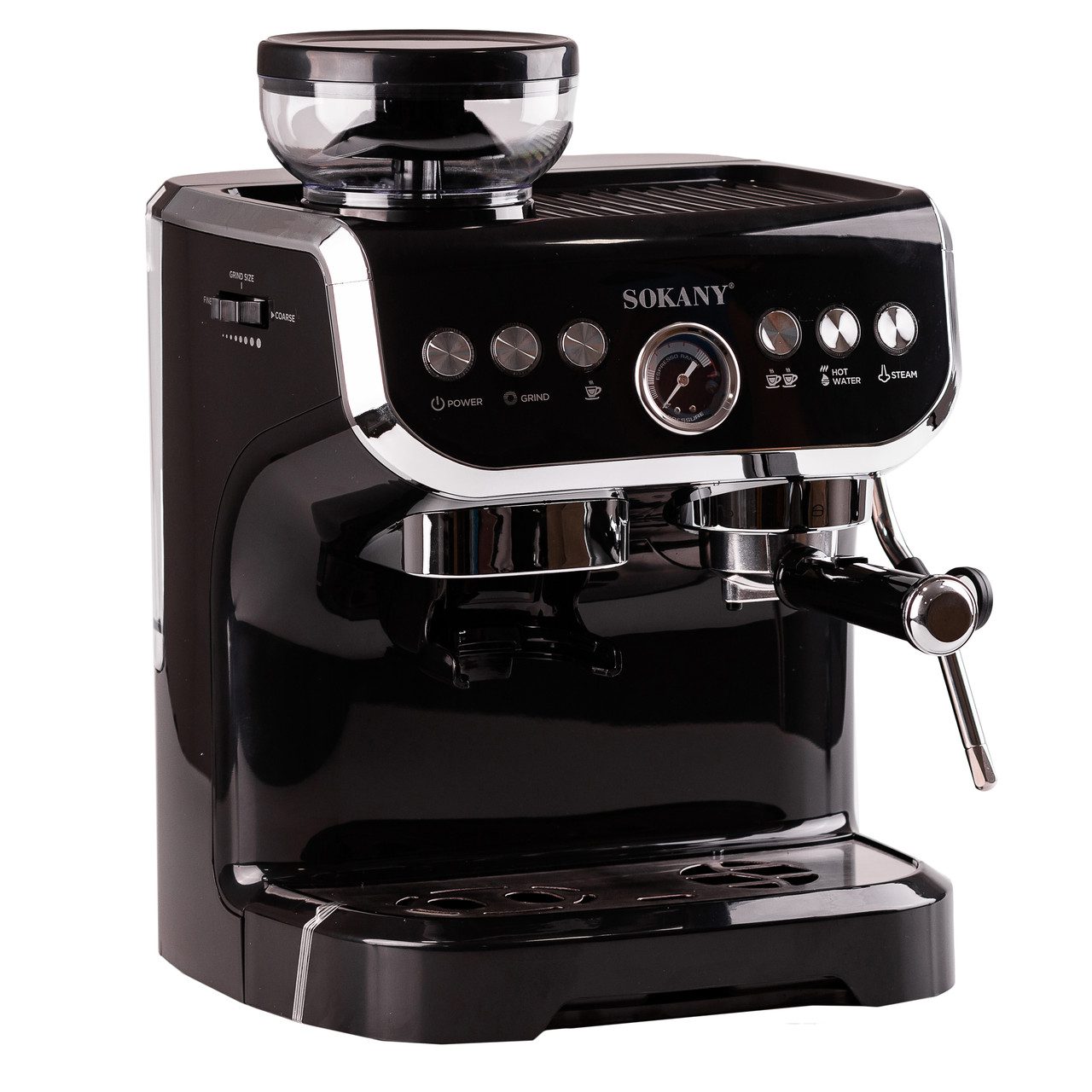 Кавомашина Sokany SK-6866 Espresso Cofee Maker 1560W 2l kofevarka_SK6866_Milantium_2
