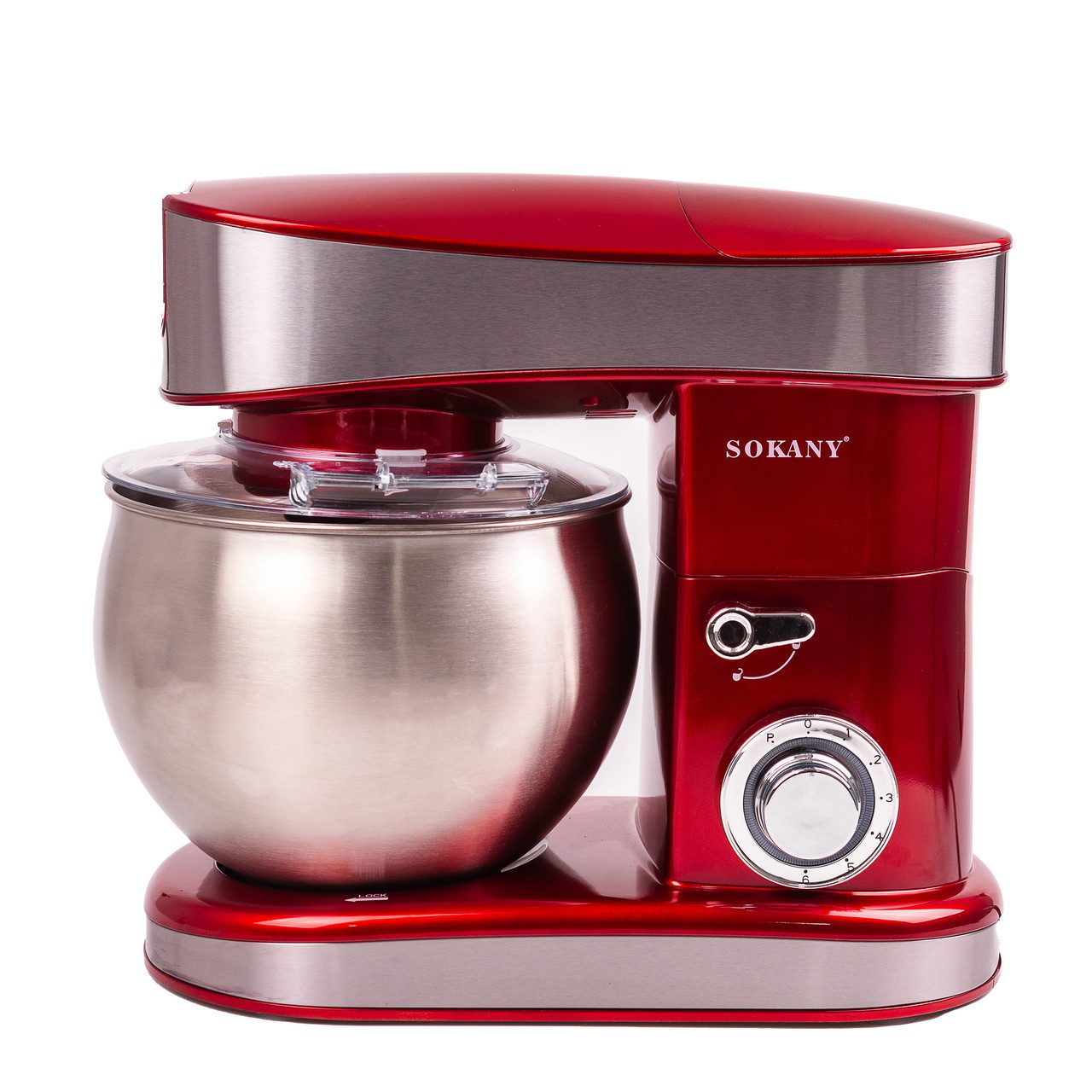 Кухонна машина Sokany SC-213C Stand Mixer 4-in-1 1200W_SC213CR_Milantium_3