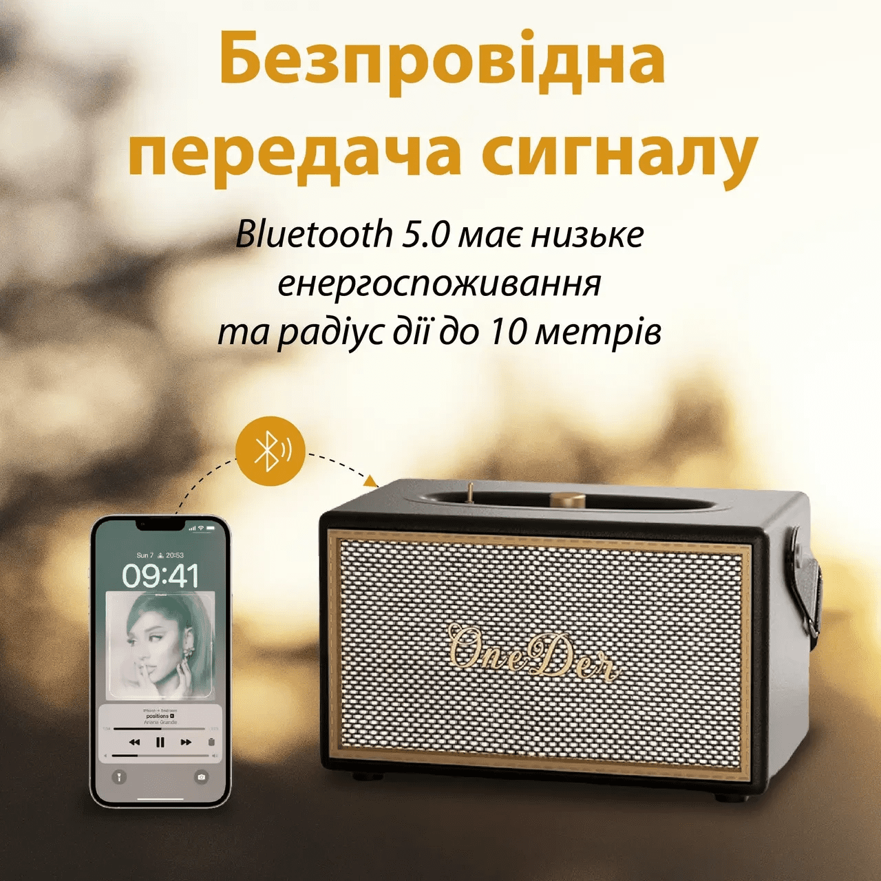 Міні колонка для телефона бездротова акустика портативна колонка з fm радіо Чорний_D6B_Milantium_5