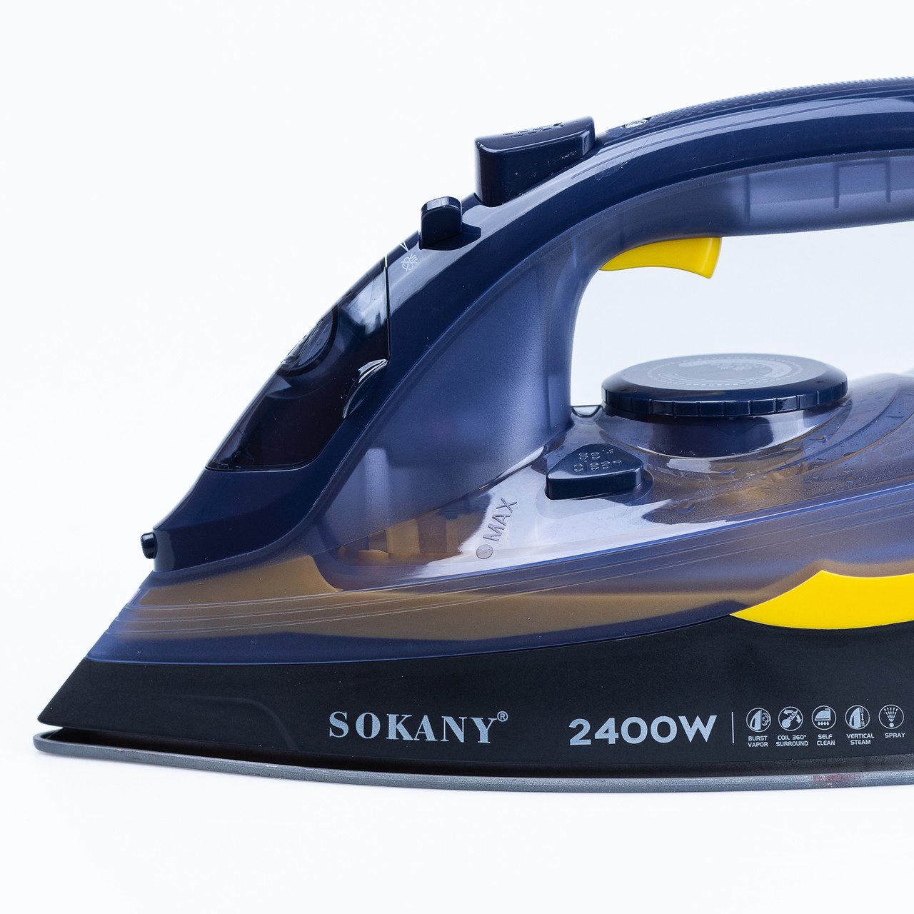 Праска Sokany SK-11007 Steam Iron 2400W 350ml праска з парою_SK11007_Milantium_3