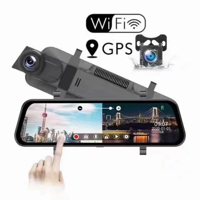 Відеореєстратор дзеркало з камерою заднього виду Touch Screen Super DVR VBDVRB_VBDVRB_Milantium_5
