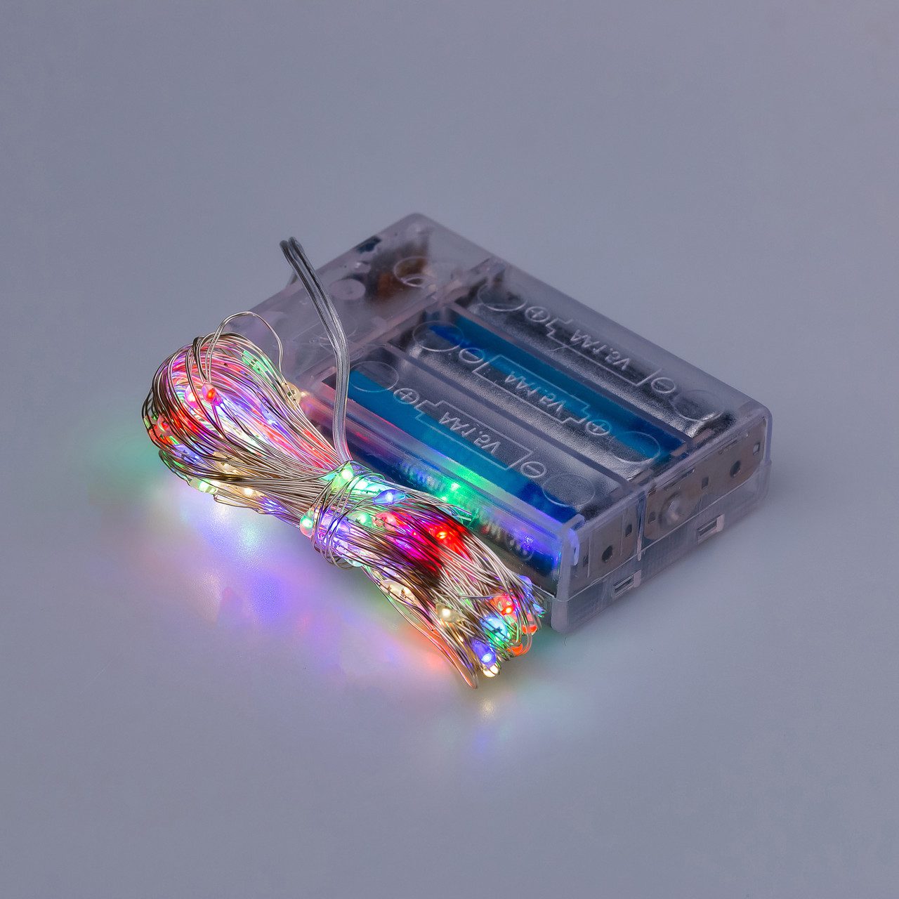 Гірлянда світлодіодна на батарейках GarlandoPro 50LED 5м мідний провід гірлянди роса_1733021ML_Milantium_2