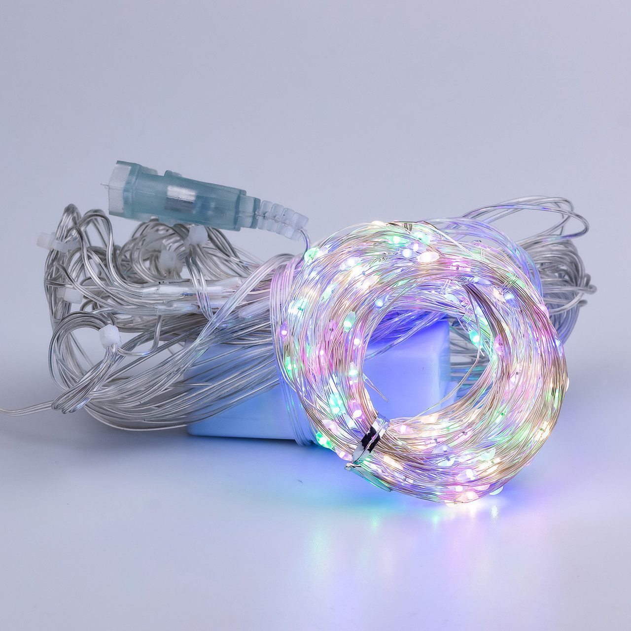 Гірлянда штора світлодіодна GarlandoPro 200LED Роса 3х3м 8 режимів 10 ниток гірлянда роса на ялинці 173305ML_173305ML_Milantium_2