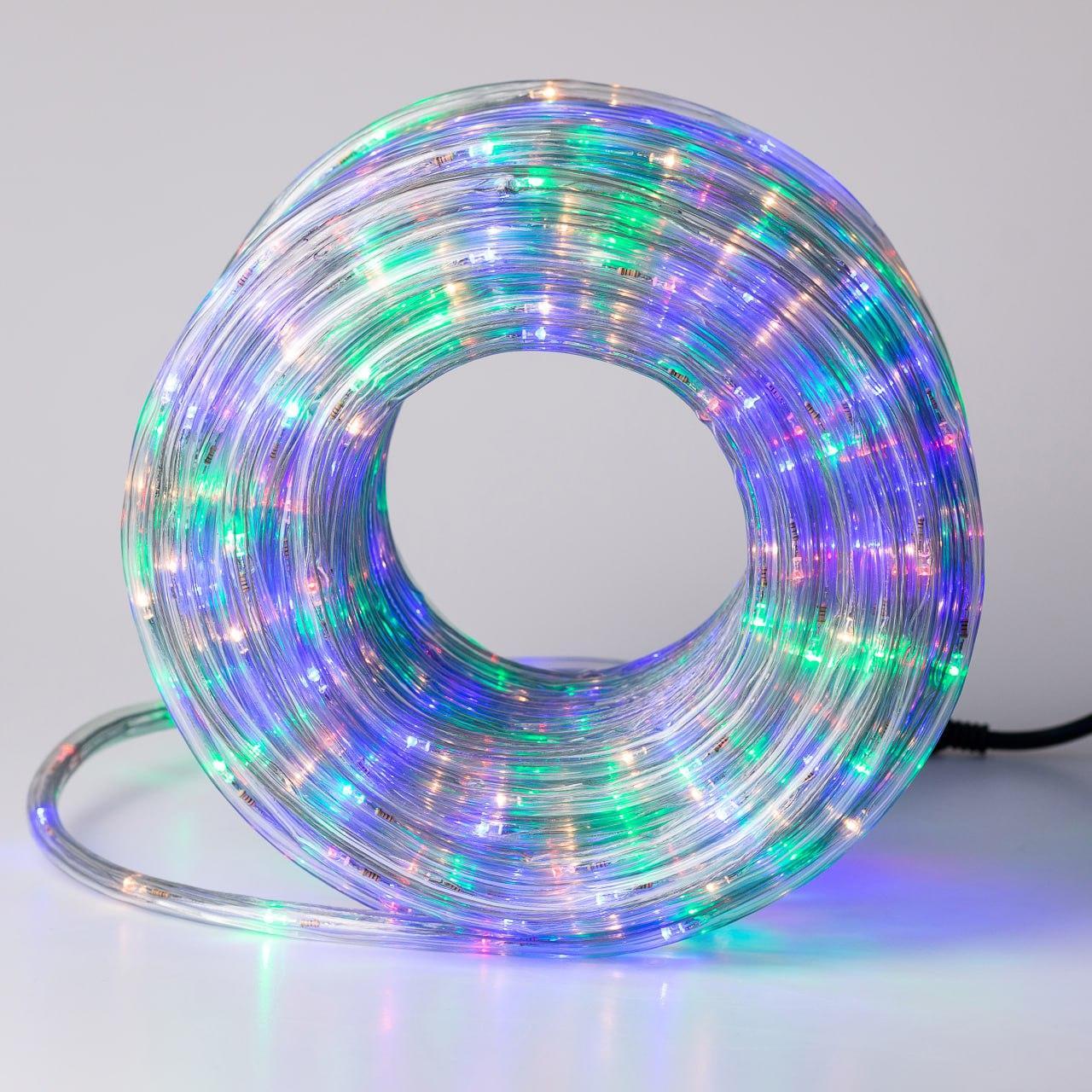 Гірлянда вулична стрічка світлодіодна Дюралайт 240 LED 7м морозостійка прозорий дріт DR10МML_DR10МML_Milantium_6