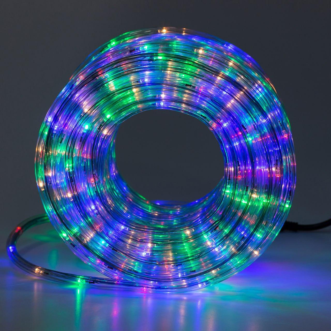 Гірлянда вулична стрічка світлодіодна Дюралайт 240 LED 7м морозостійка прозорий дріт DR10МML_DR10МML_Milantium_7