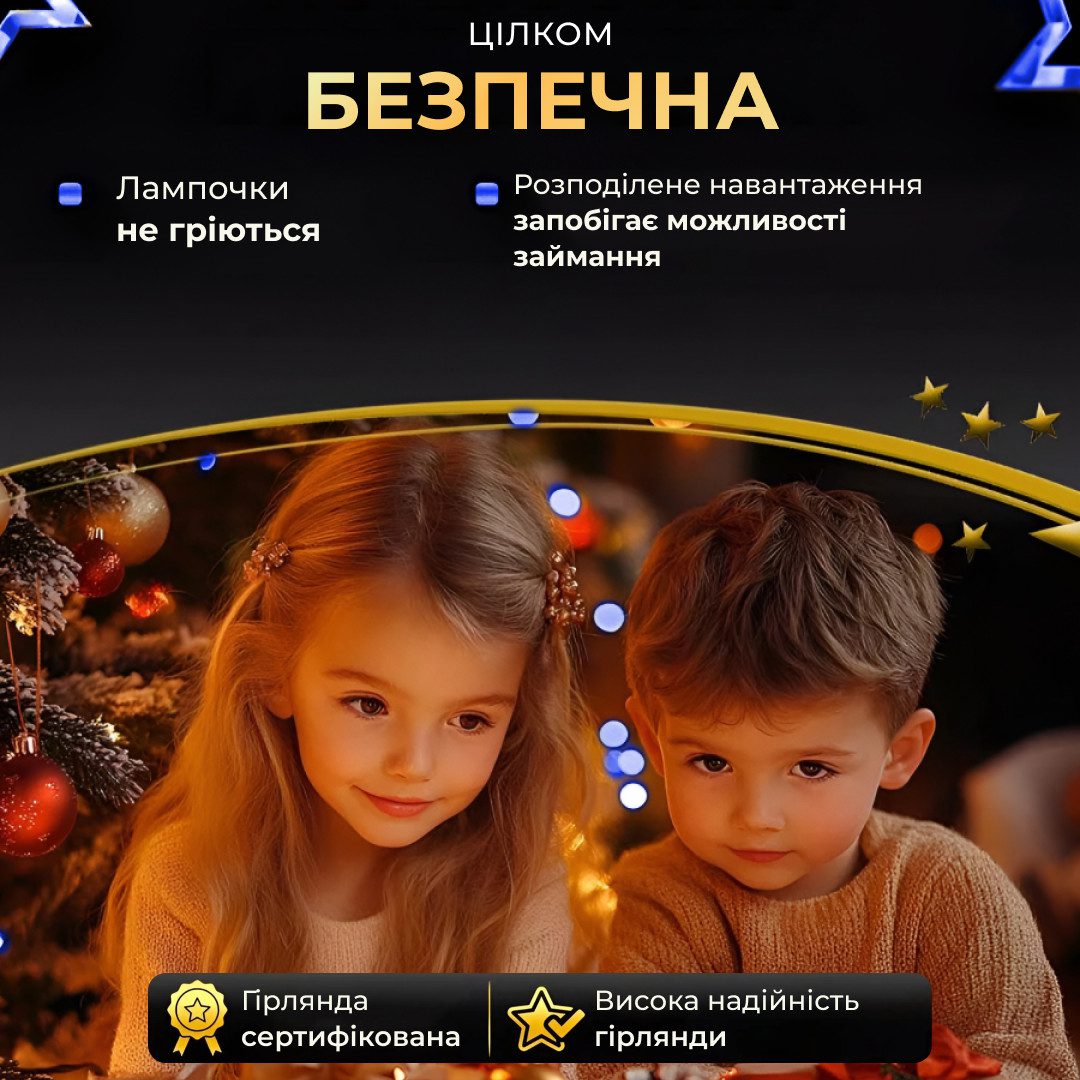 Гірлянда роса на пульті 100 метрів на 1000 led світлодіодів крапля на зеленому дроті синя 1000L100MGBL_1000L100MGBL_Milantium_5