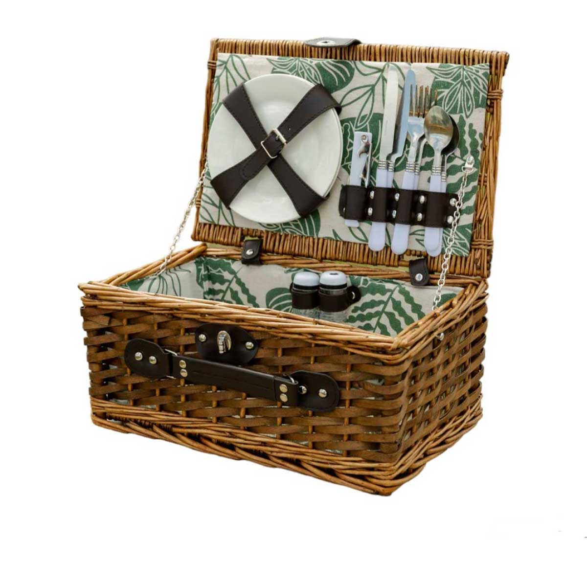 Кошик для пікніка на 2 персони 38 x 26 x 18 см LU010 – купити в Україні недорого