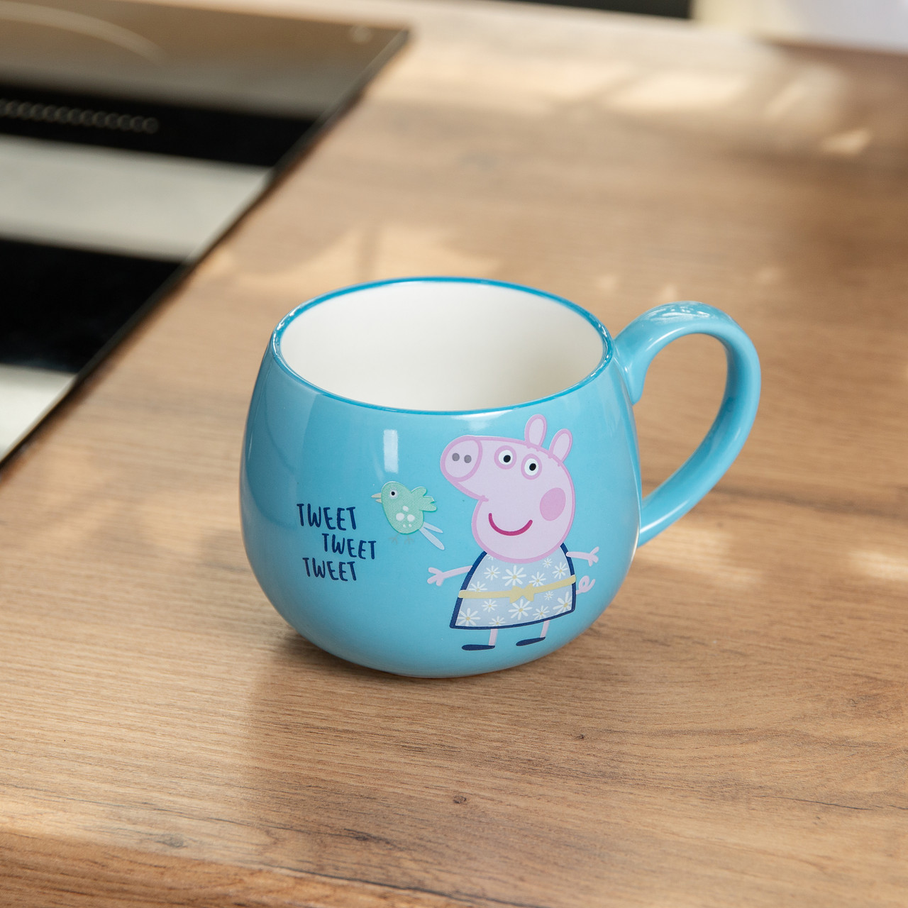 Кружка Peppa Pig порцелянова 400 мл синя HP-15-14_HP-15-14_Milantium_4