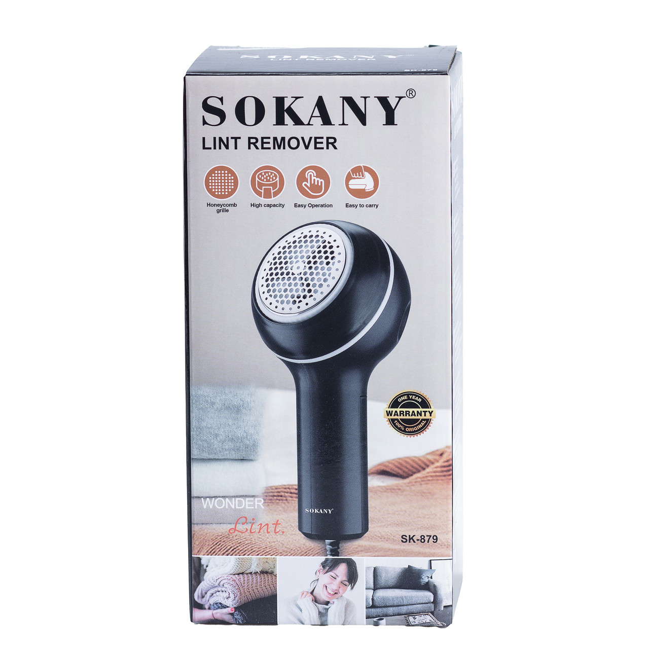 Машинка для стрижки ковтунців Sokany SK-879 біла_SK879W_Milantium_5