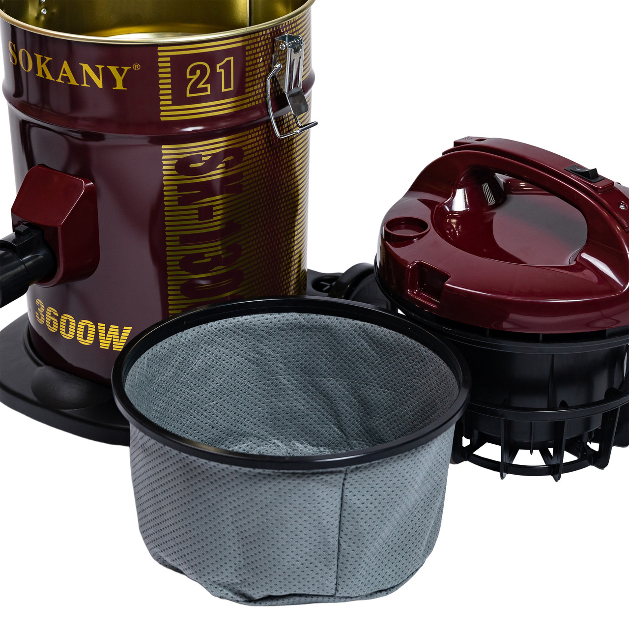 Пилосос SOKANY SK-13006 професійний з мішком 21 л_SK-13006_Milantium_2