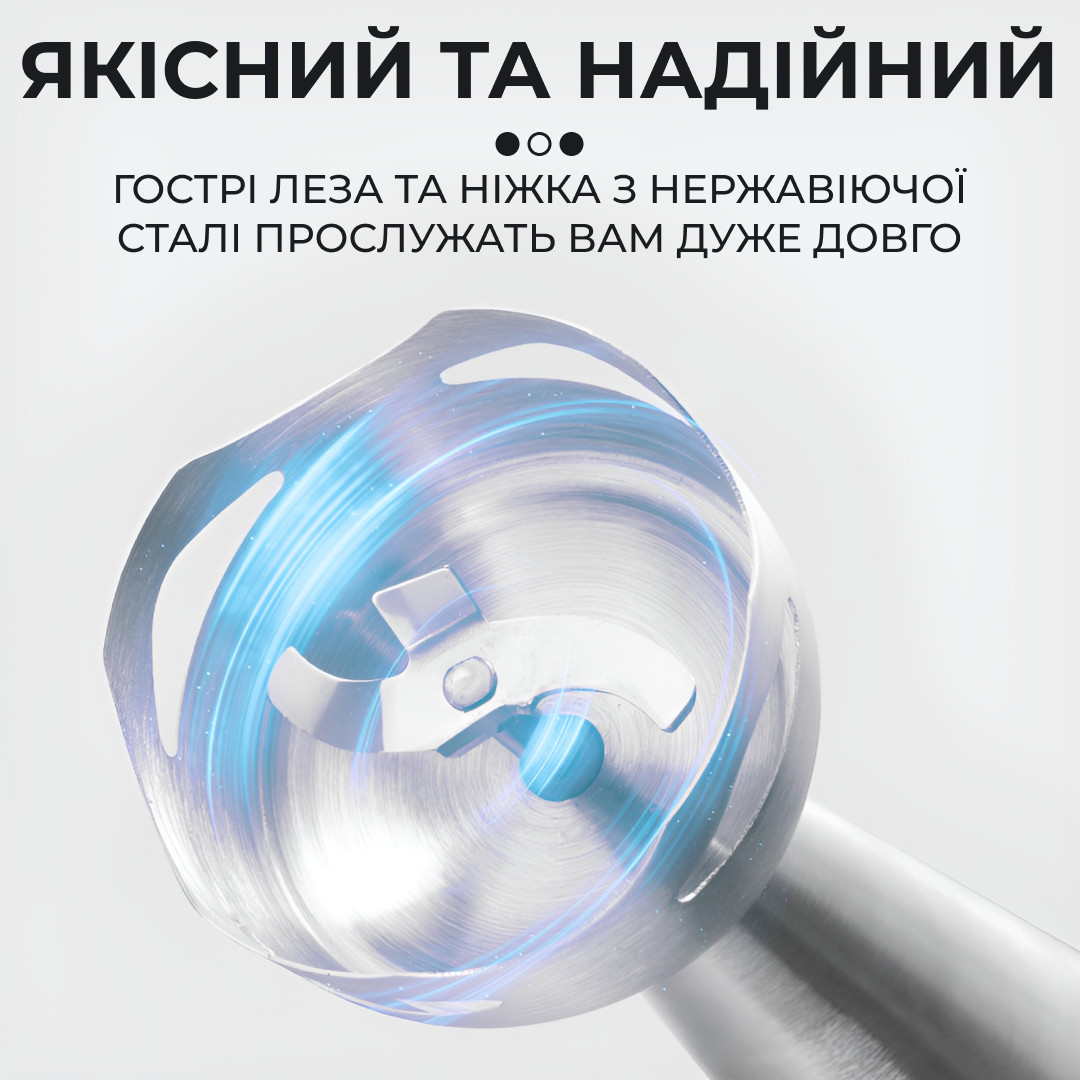 Ручний блендер Sokany SKDD1722 занурювальний 300 Вт Блакитний_SKDD1722BL_Milantium_4