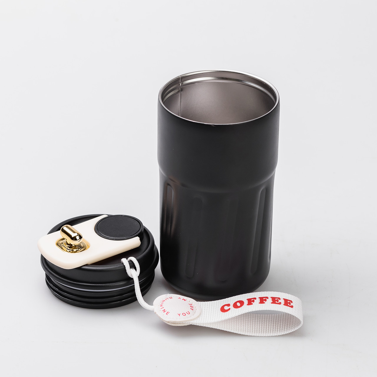 Термочашка Coffee з датчиком температури 500 мл чорна_HP-14-10B_Milantium_6