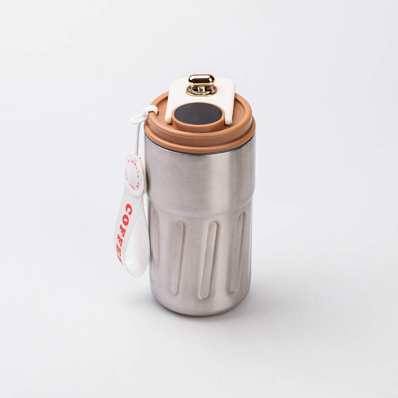 Термочашка Coffee з датчиком температури 500 мл коричнева_HP-14-10BR_Milantium_6