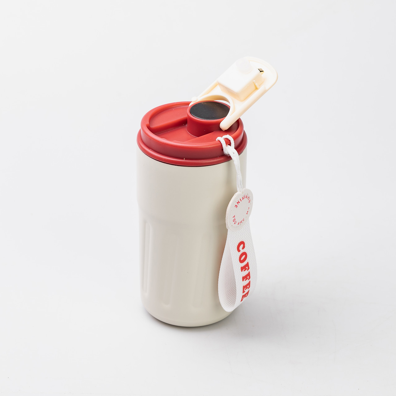Термочашка Coffee з датчиком температури 500 мл червона_HP-14-10R_Milantium_4