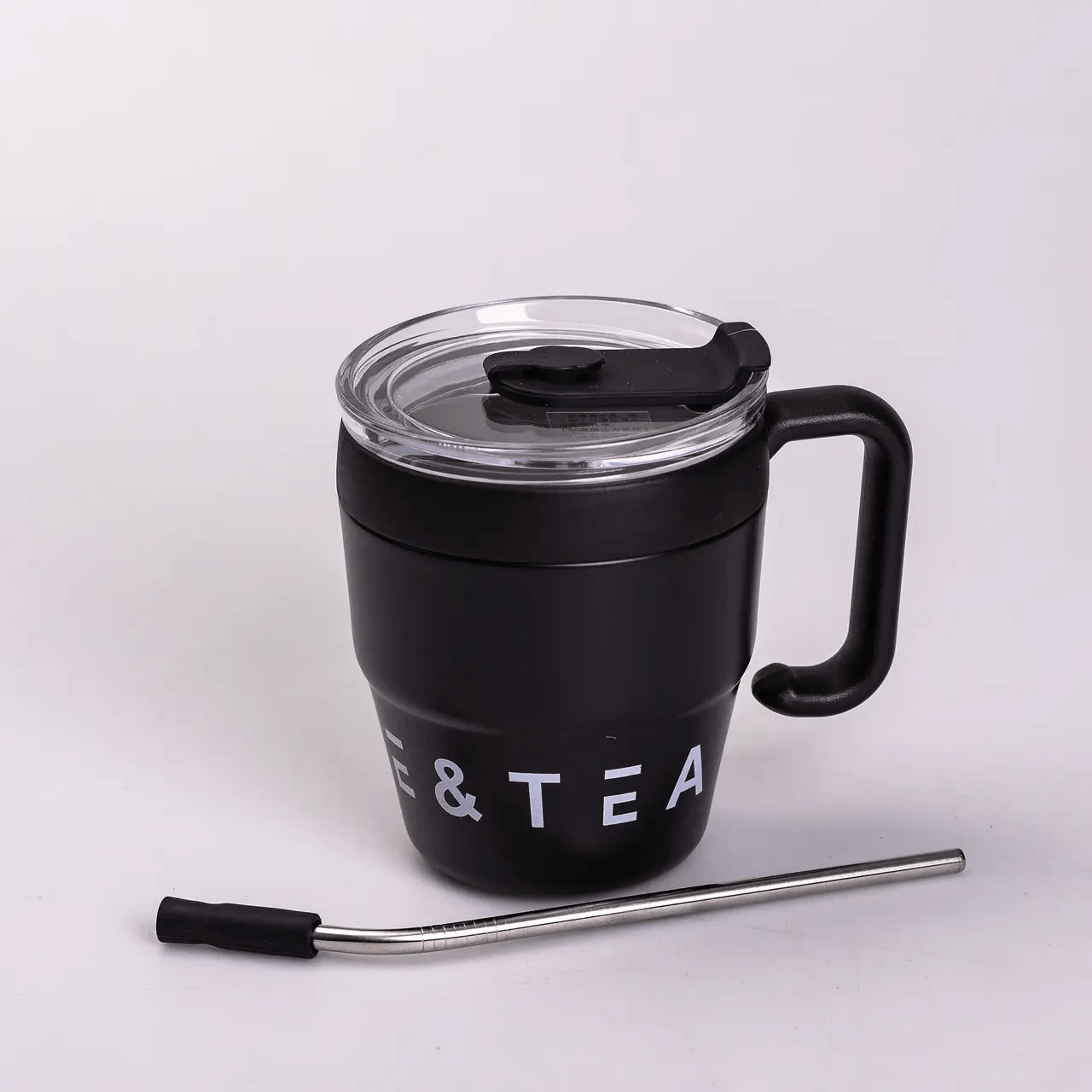 Термочашка Coffee & Tea з трубочкою чорна_HP-14-23B_Milantium_3