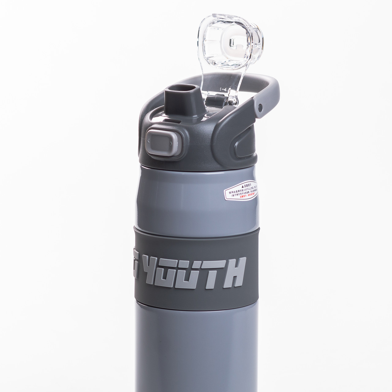 Термос спортивний з мундштуком 680 мл сірий HP-14-54G_HP-14-54G_Milantium_4