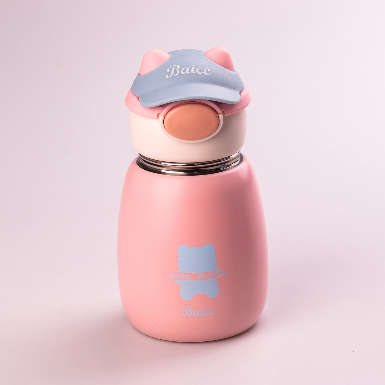 Термос дитячий з поїльником 500ml термос Рожевий_HPGM8860P_Milantium_3