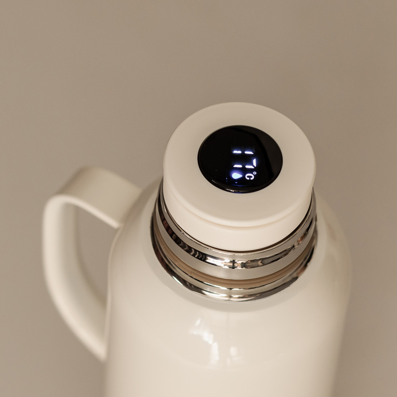 Термос Vacuum з датчиком температури на 820 мл білий HP-14-55W_HP-14-55W_Milantium_5