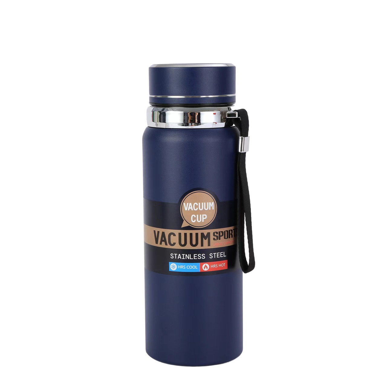 Термос Vacuum Sports з датчиком температури 1 л синій HP-14-30BL – купити в Україні недорого