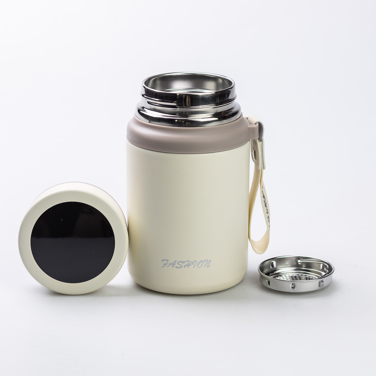 Термос Fashion з датчиком температури 700 мл Білий HP-14-20W_HP-14-20W_Milantium_4