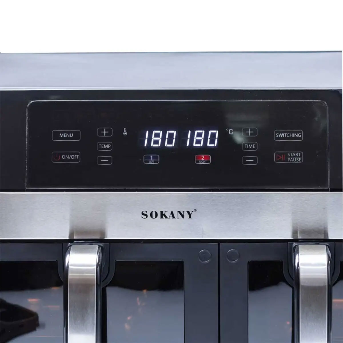 Аерогриль-фриритюрниця Sokany 2800 Вт на 11 літрів чорна_SK10034_Milantium_6