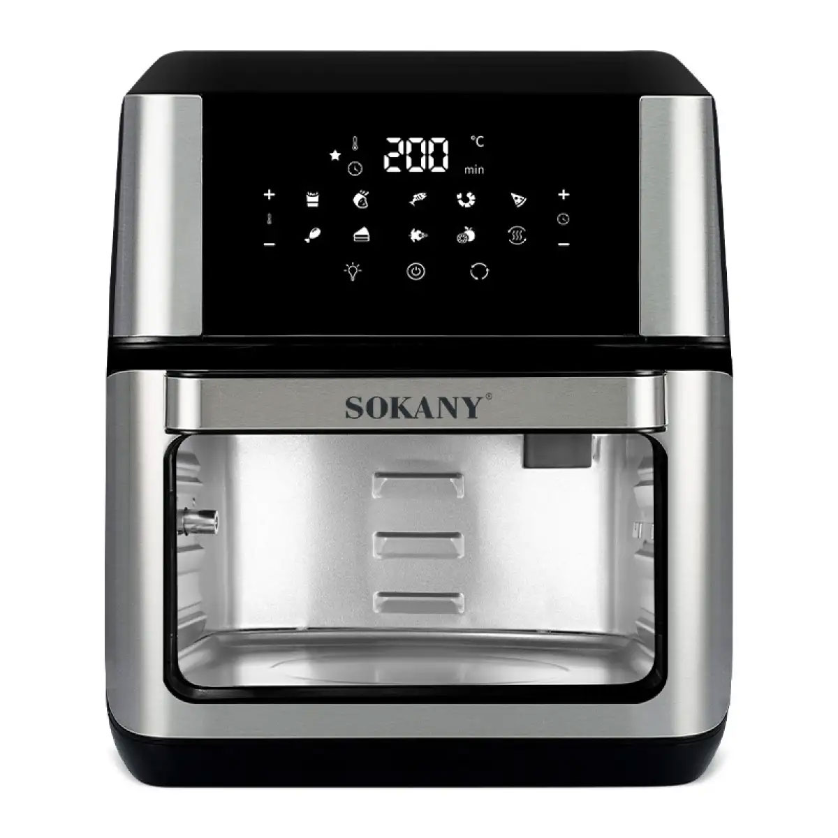 Аерофритюрниця Sokany SK-ZG-8029 на 12 л, 1800Вт – купити в Україні недорого