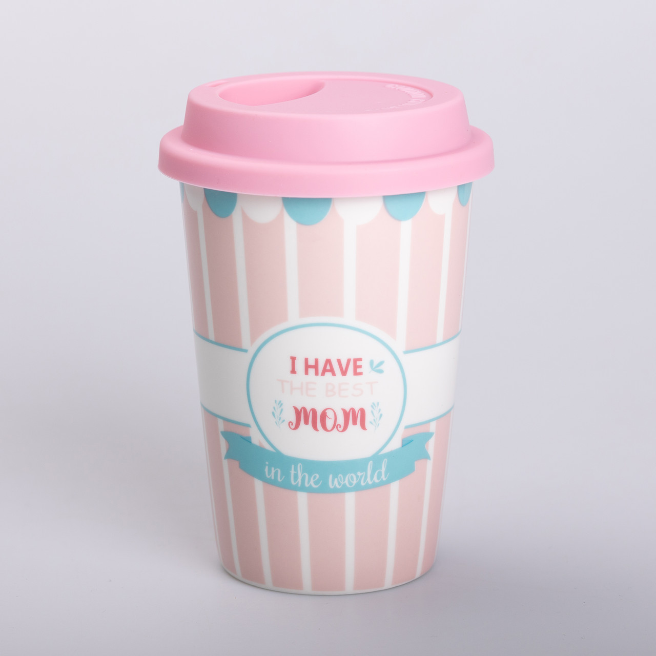 Склянка керамічна 420 (мл) з силіконовою кришкою I have the best mom_RX-N240288HM_Milantium_1
