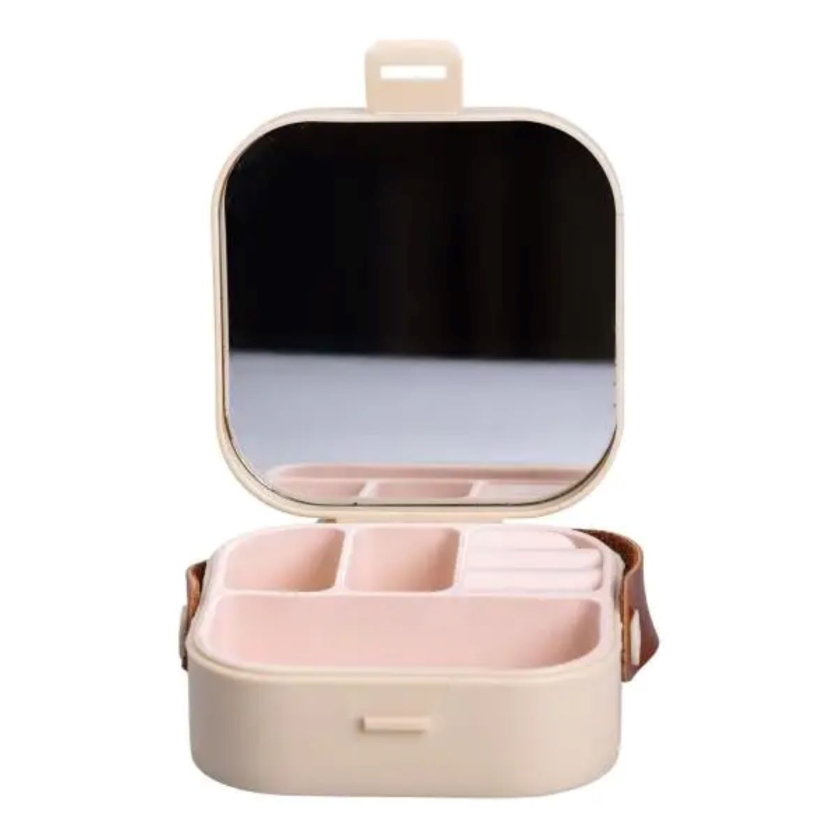 Скринька для прикрас 9×9×3.8 см міні органайзер для ювелірних виробів HP-5-27BE – купити в Україні недорого
