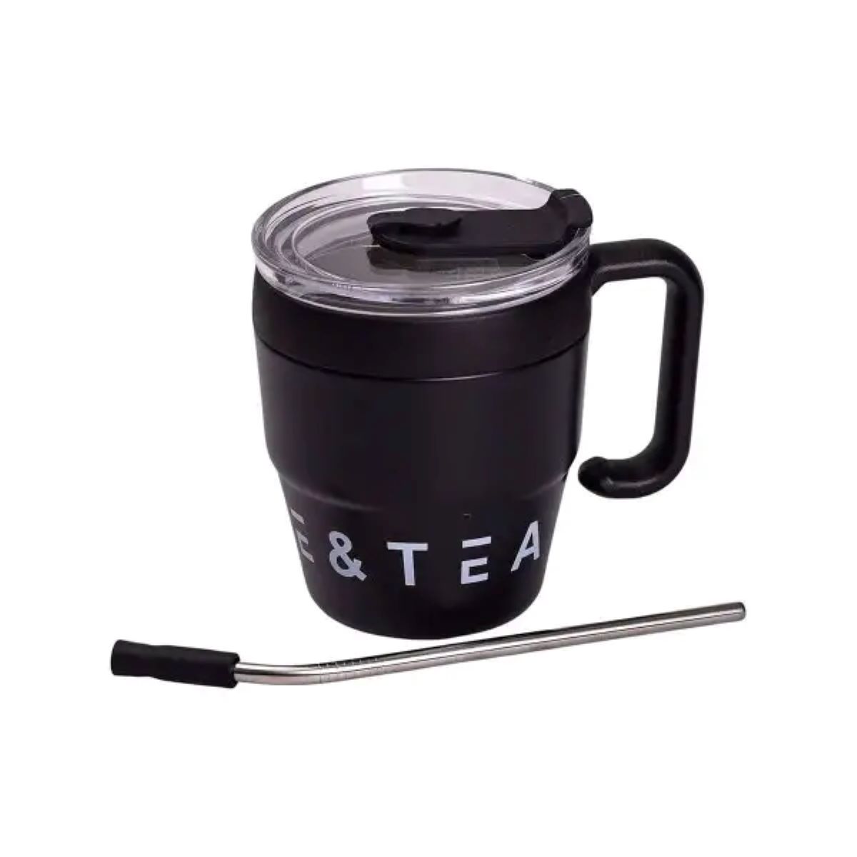 Термочашка Coffee & Tea з трубочкою чорна HP-14-23B_HP-14-23B_Milantium_3