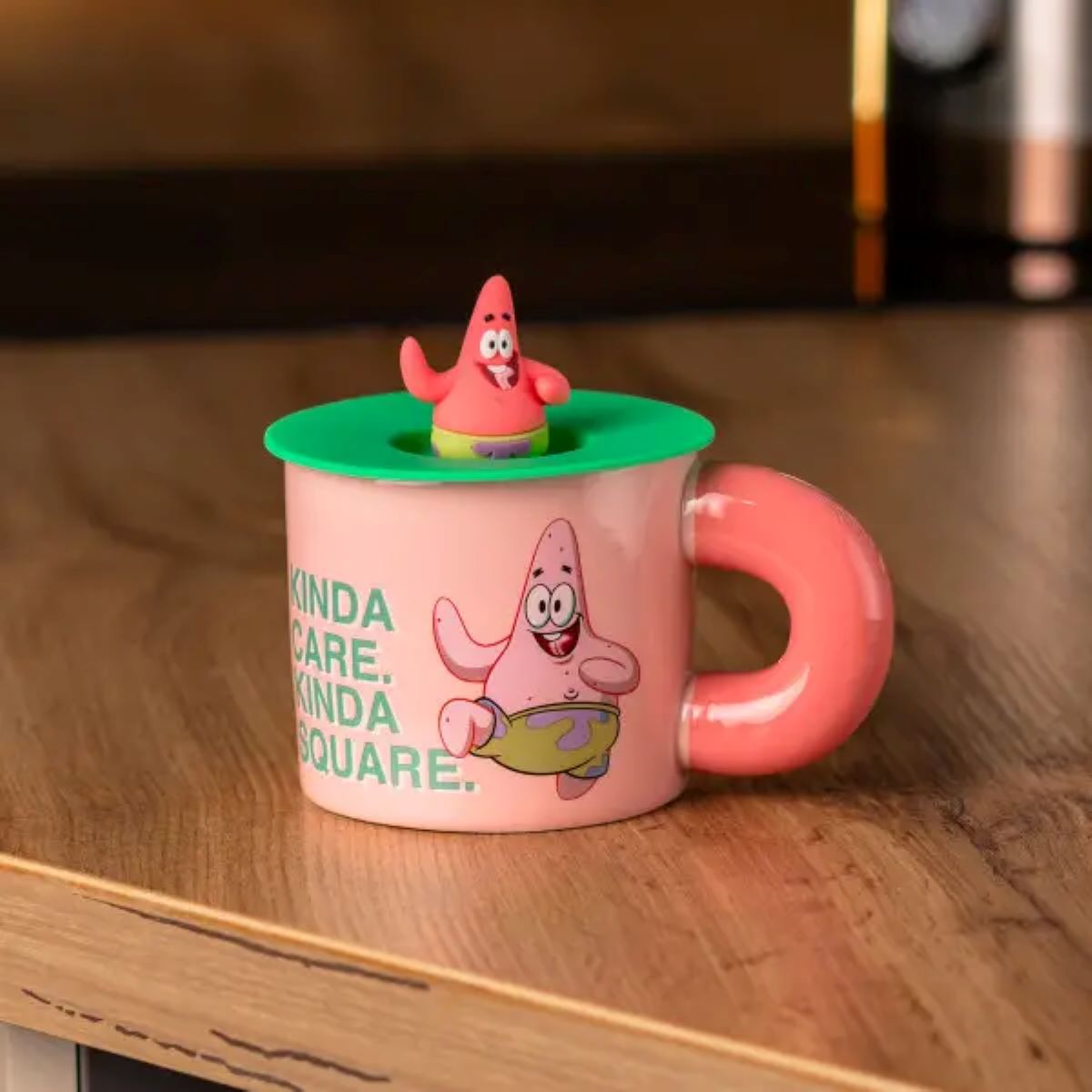 Чашка порцелянова з кришкою "Патрік Стар" 400 мл Patrick Star HP7216P_HP7216P_Milantium_2