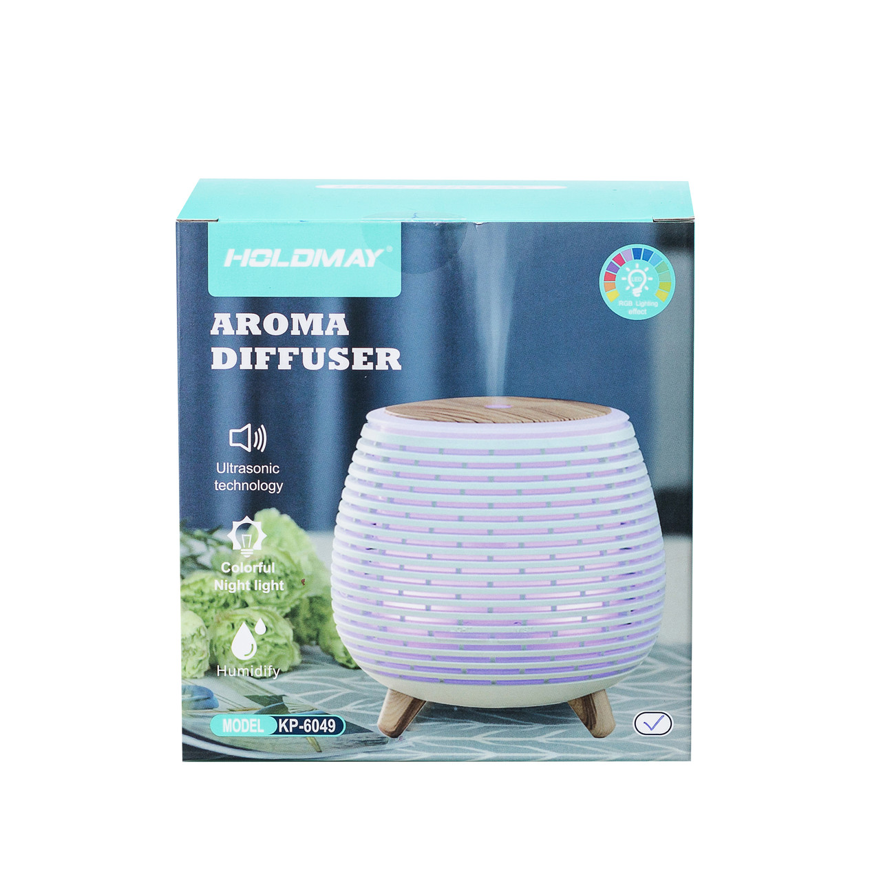 Зволожувач повітря Holdmay Aroma Diffuser 140ml Білий HPKP6049W_HPKP6049W_Milantium_4