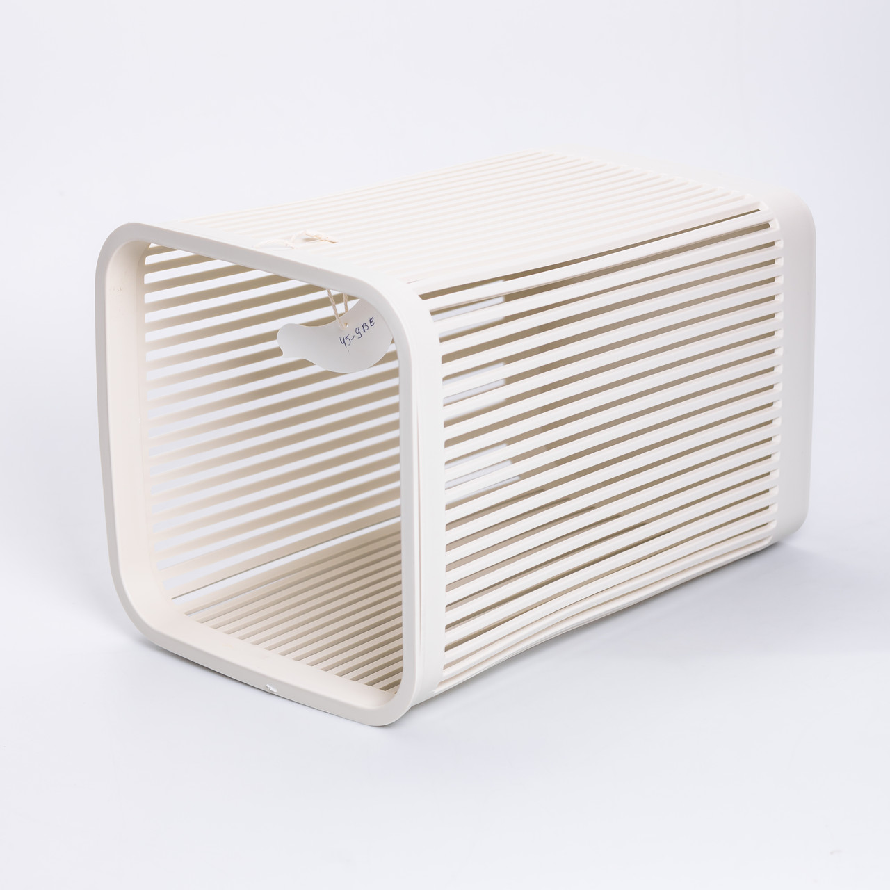 Кошик для сміття пластиковий в офіс для паперу 22×22×30 (см) кошик під сміття 8 (л) відро для сміття Бежевий HP-45-9BE_HP-45-9BE_Milantium_4