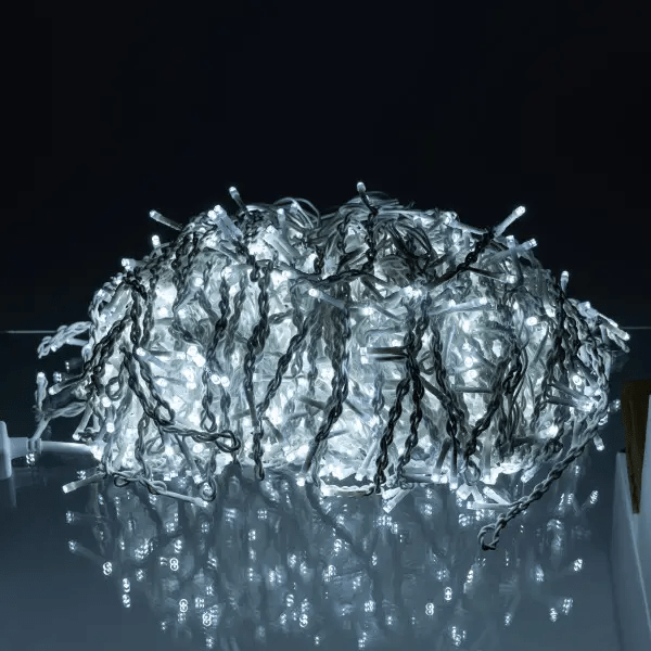 Вулична гірлянда Бахрома 50 м 600 LED білий провід Білий 50MWW_50MWW_Milantium_3