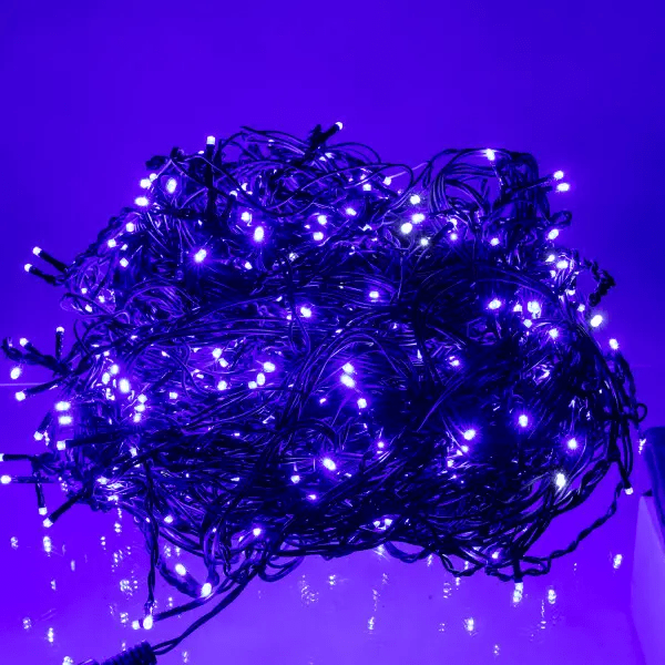 Вулична гірлянда Бахрома 50 м 840 LED чорний провід Синій 50MBBL_50MBBL_Milantium_2