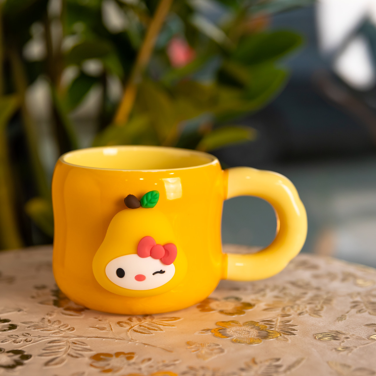 Чашка порцелянова з магнітом Sanrio 400 (мл) подарункова кружка прикольна чашка для дітей на подарунок Помаранчевий FM-37B – купити в Україні недорого