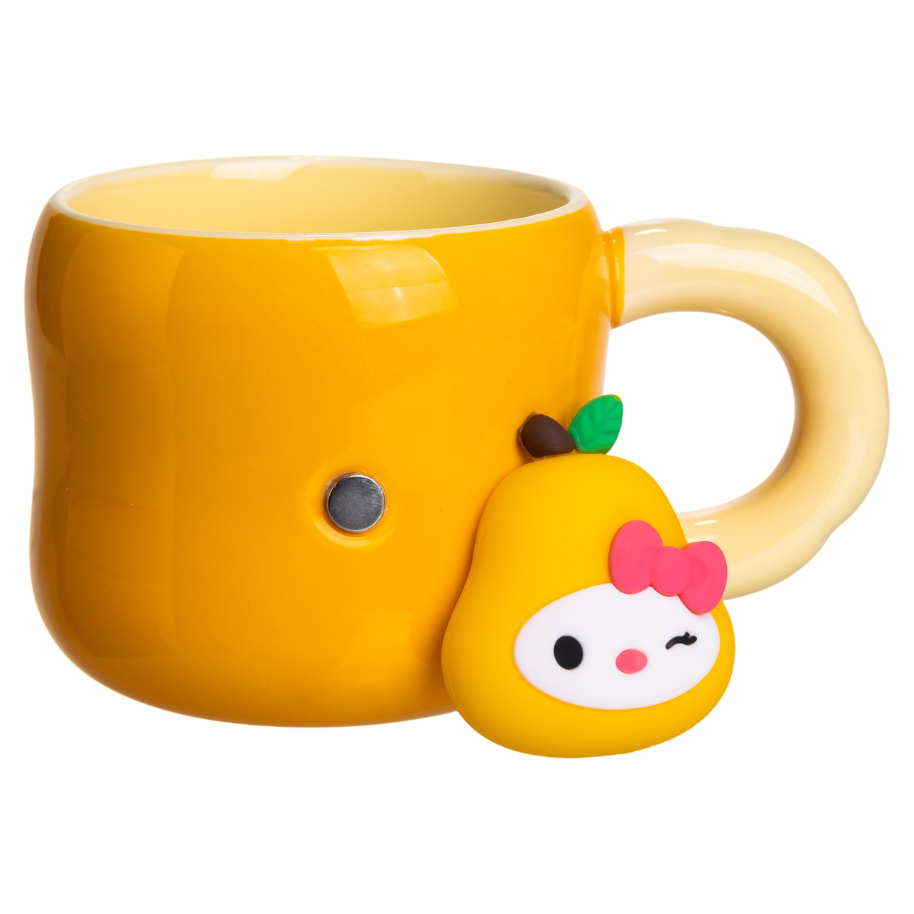 Чашка порцелянова з магнітом Sanrio 400 (мл) подарункова кружка прикольна чашка для дітей на подарунок Помаранчевий FM-37B_FM-37B_Milantium_3