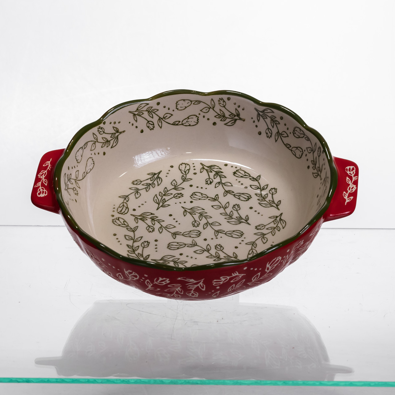 Форма для запікання Vintage Ø20 (см) кругла з ручками Червона HM04-06 – купити в Україні недорого