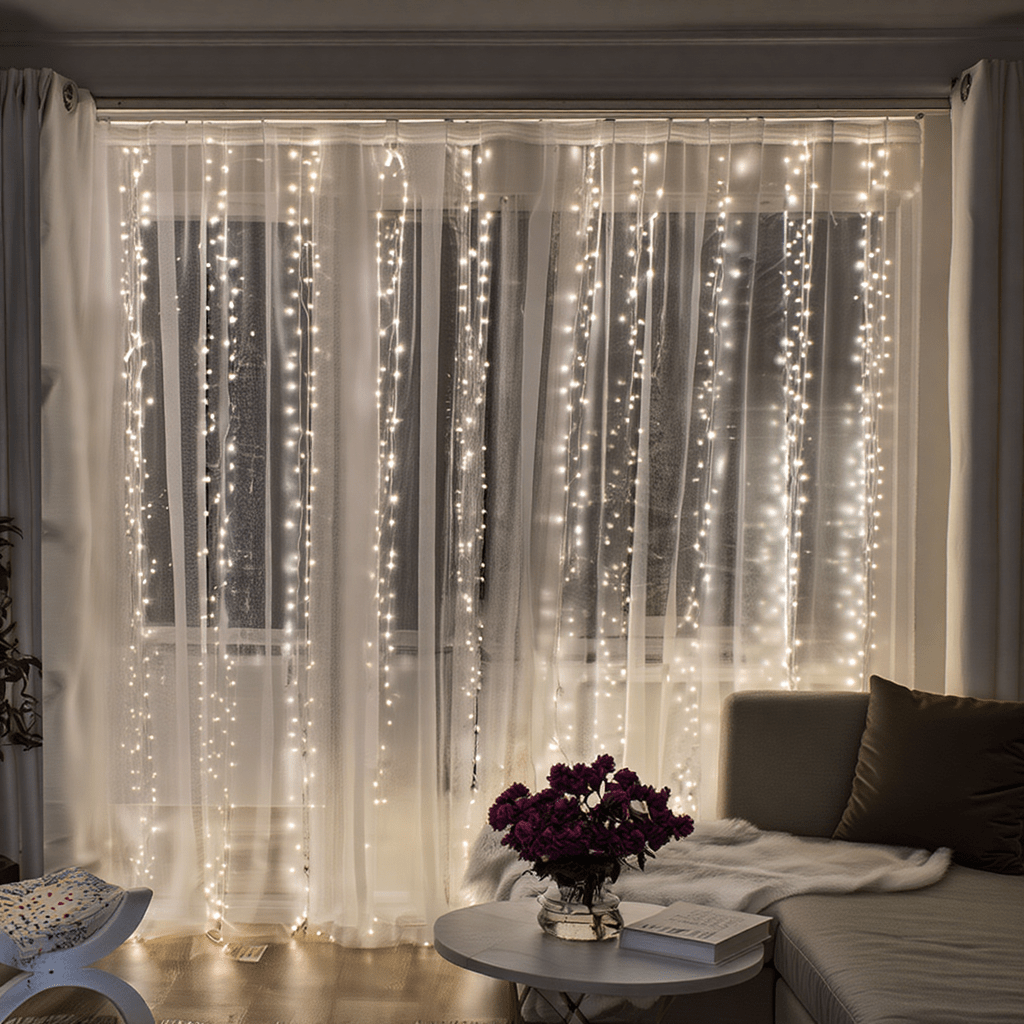 Новорічна гірлянда Хвойна лапа 3х2 м 400 LED  Біле світло D400LED2MW_D400LED2MW_Milantium_2